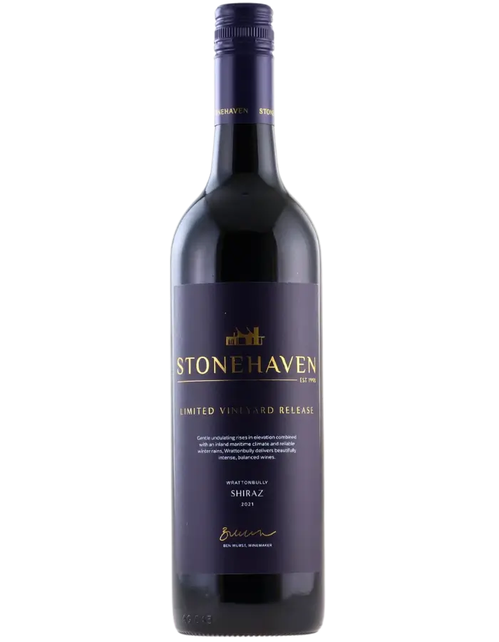 2021 Stonehaven Limited Release Wrattonbully Shiraz