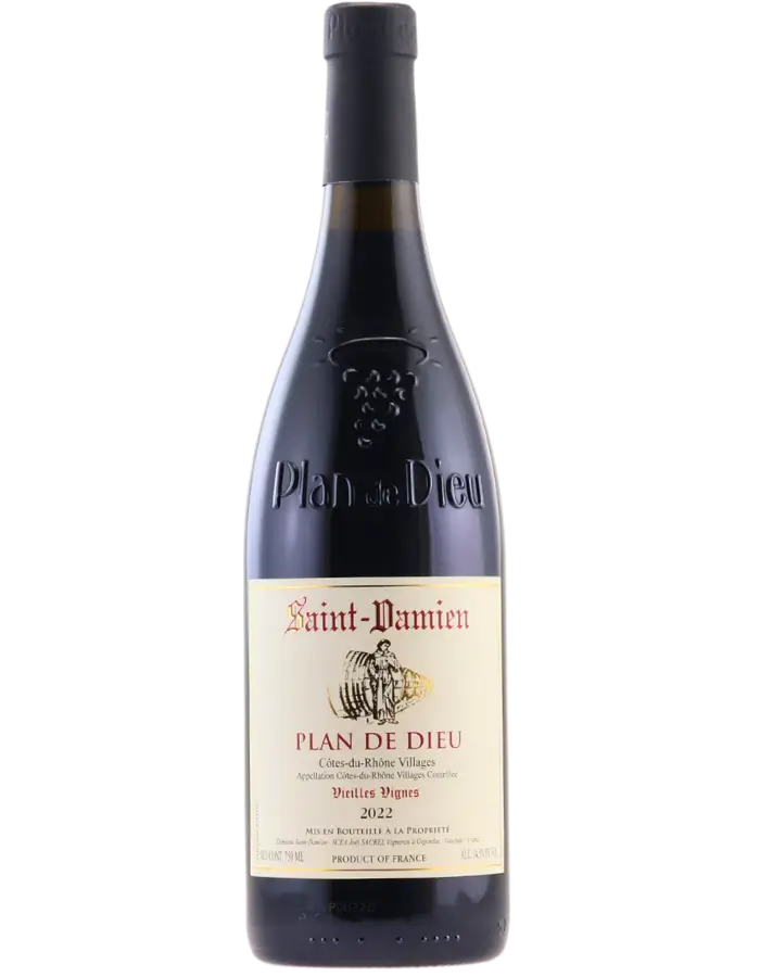 2022 Domaine Saint-Damien Plan de Dieu Cotes du Rhone Vieilles Vignes