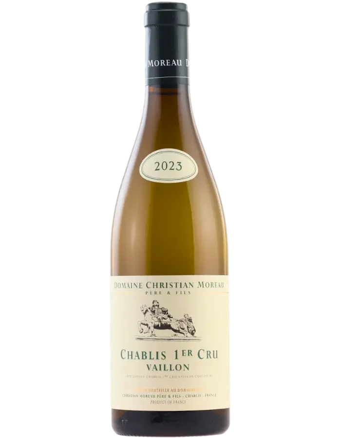 2023 Christian Moreau et Fils Chablis 1er Cru Vaillons