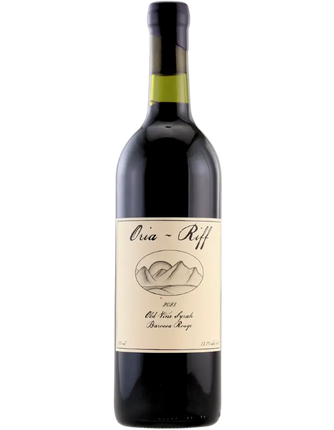 2023 Oria-Riff Old Vine Syrah Barossa Rouge