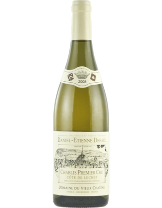 2008 Domaine Daniel-Etienne Defaix Chablis 1er Cru Cote de Lechet