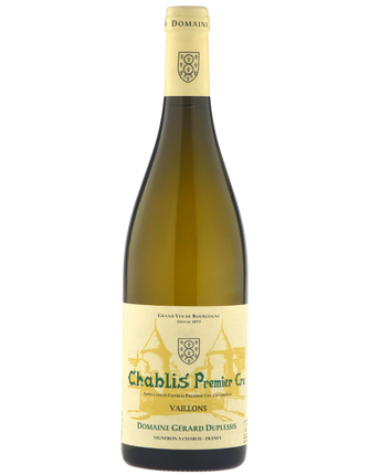 2019 Domaine Gerard Duplessis Chablis 1er Cru Vaillons