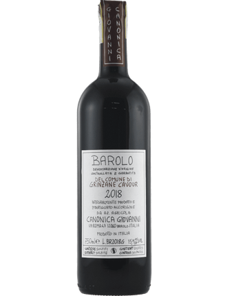 2018 Giovanni Canonica Barolo Grinzane Cavour