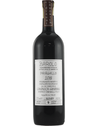 2018 Giovanni Canonica Barolo Pajagallo