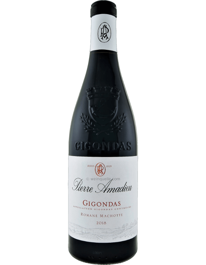 2018 Pierre Amadieu Gigondas Romane Machotte