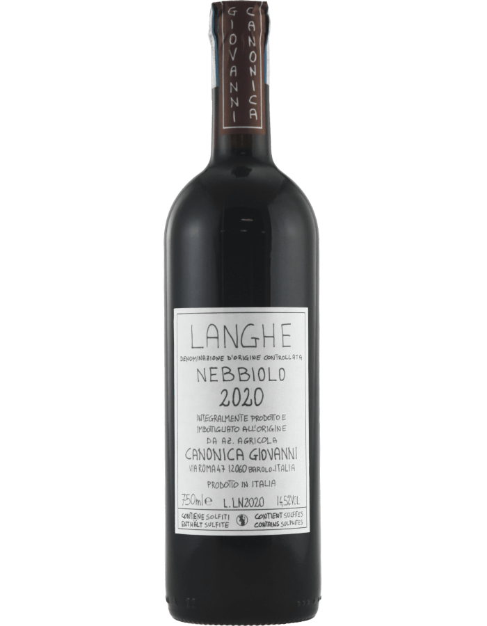 2020 Giovanni Canonica Langhe Nebbiolo