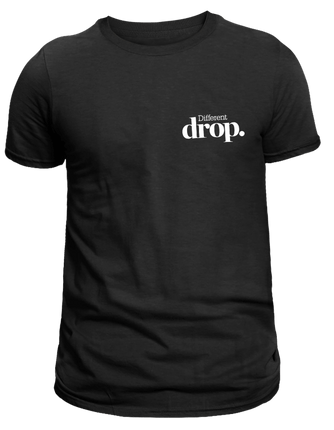 Different Drop T-Shirt SML - Black